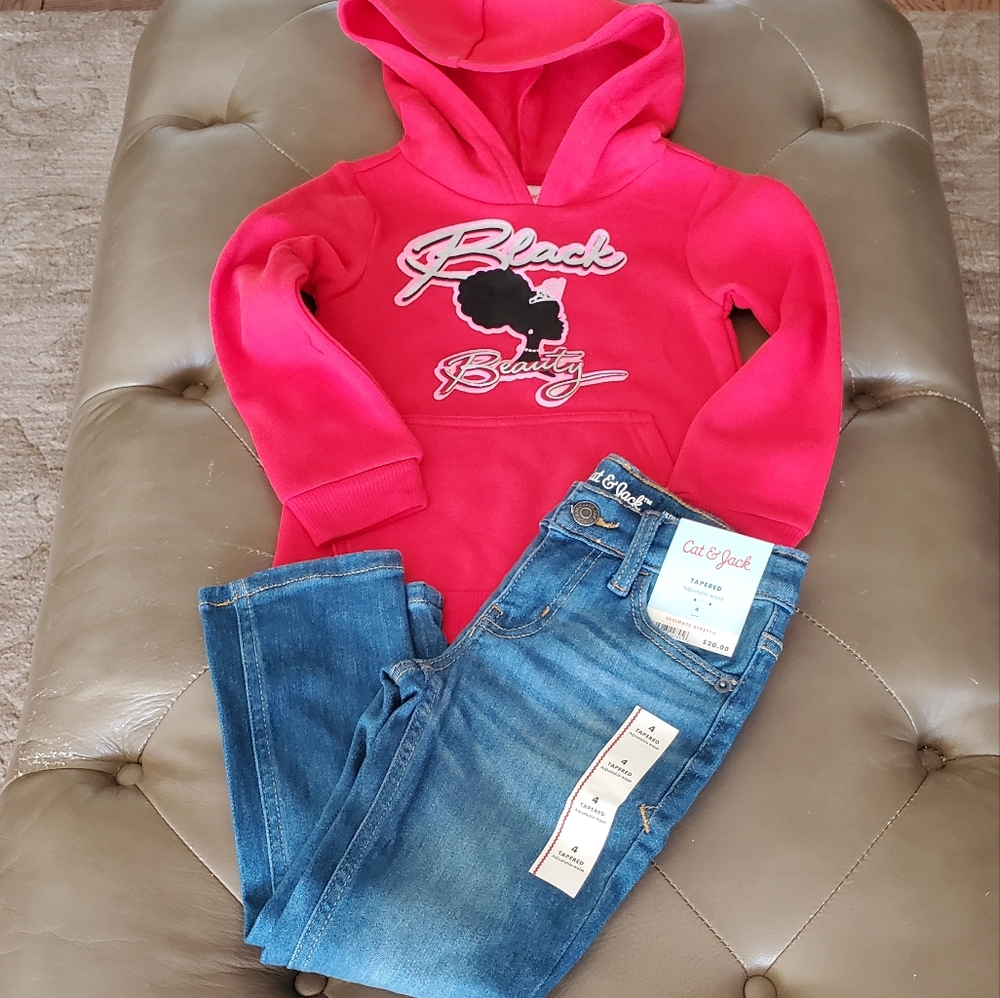 Cat & Jack/ Indent Girls 2 Piece Set  Size 4